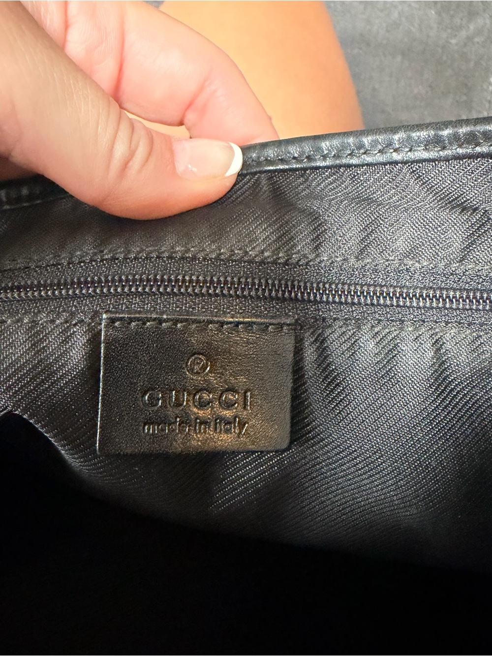 Vintage Gucci Jackie O Bouvier Hobo Bag - Beige Brown GG Canvas (Tom Ford Era) - Picture 8 of 10